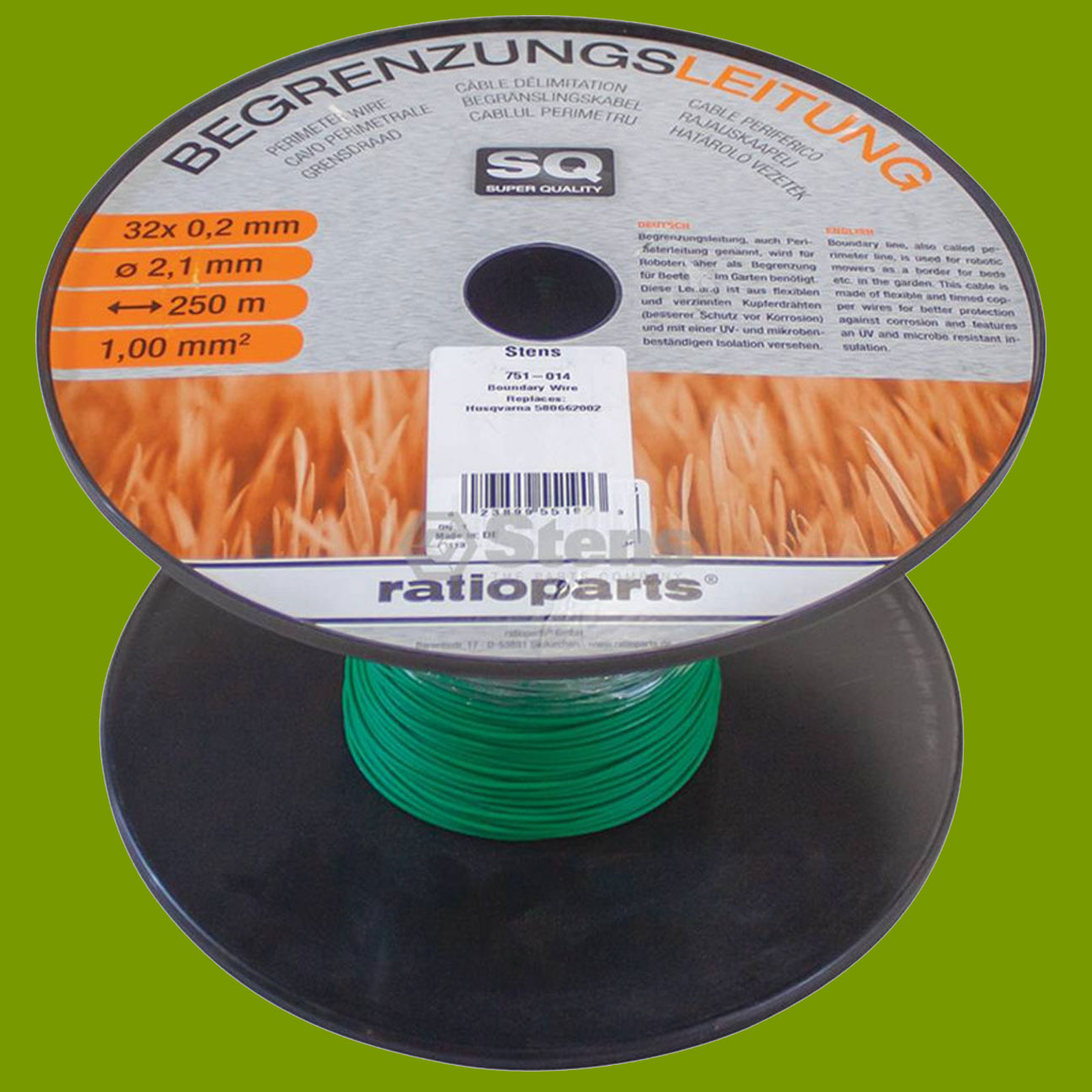 (image for) Husqvarna Boundary Wire 2.1mm X 250M 535041602, 535131702, 580662001, 580662002, 751-014
